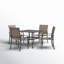 Ensemble de salle à manger pour 4 personnes Emy Square-246060159