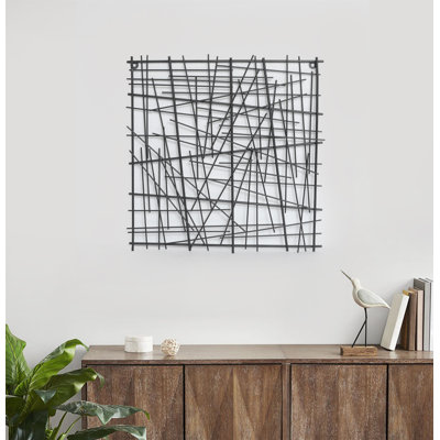 Handmade Modern Wall Decor on Metal