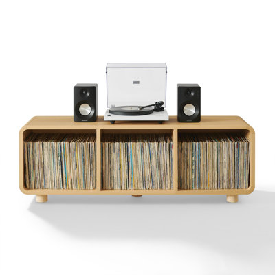 Luzerne Large Record Storage Console by Ebern Designs
