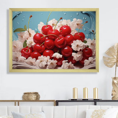 " Chuckling Cherry Red I "