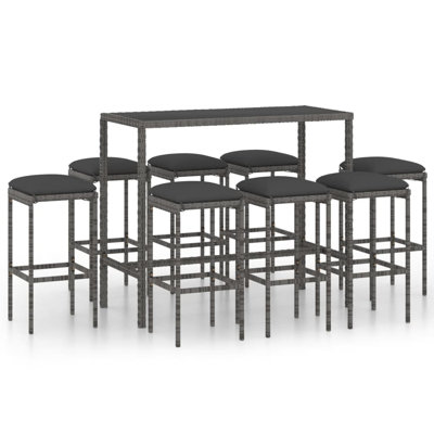 Aijalon Bar Set Steel Frame Material