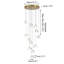 Bigham 12 - Light Cluster Teardrop Pendant-1375997303