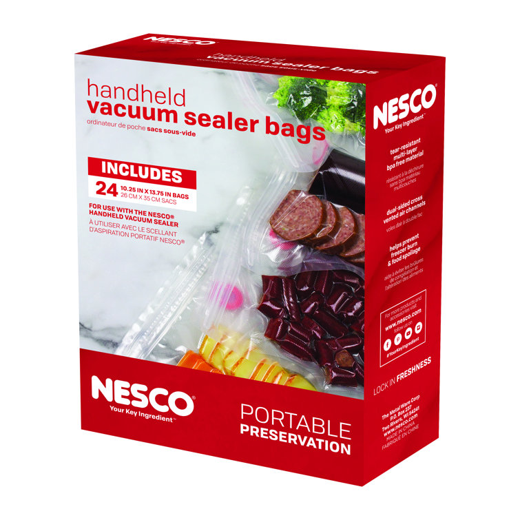 Hand Held Vacuum Sealer Bags (10.25 x 13.75)