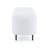 Elegant Ottoman With Spacious Storage Function, White