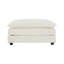 Canapé modulaire moderne en forme de Sofau avec repose-pieds réversible, canapé d'angle convertible 5 places avec 2 repose-pieds, canapé et canapé Minimalist Soft