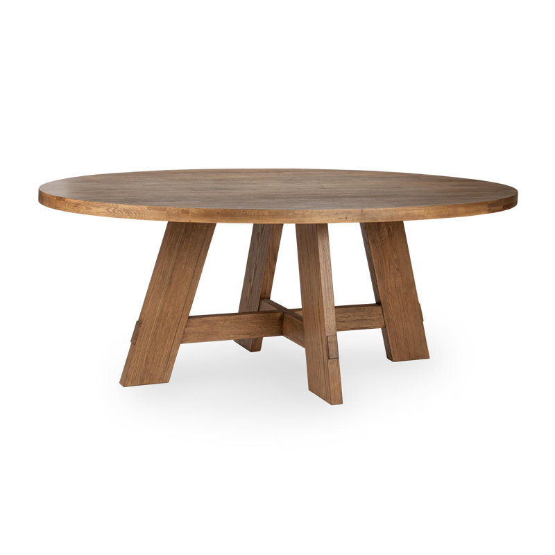 Crescent 5-piece Reclaimed Oak Wood Dining Table Set