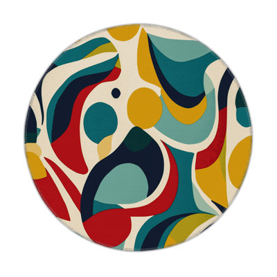 Vibrant Streak Indoor And Outdoor Area Rug