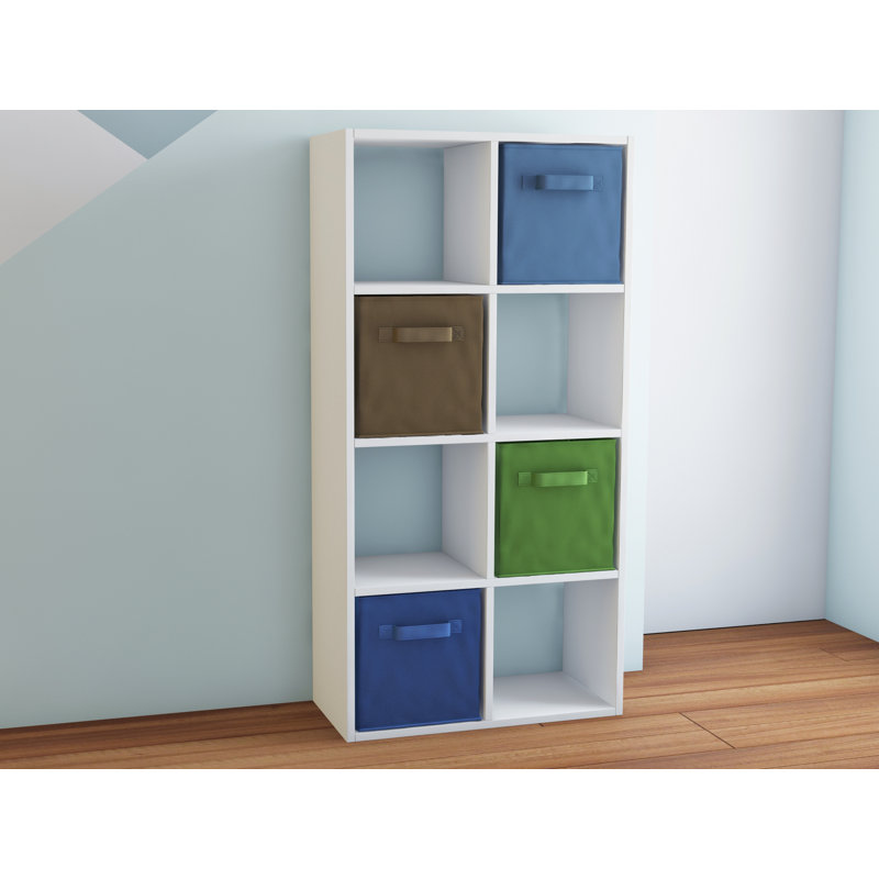 Closetmaid Cubeicals 28cm Fabric Cube Organisers with Handle, Blue