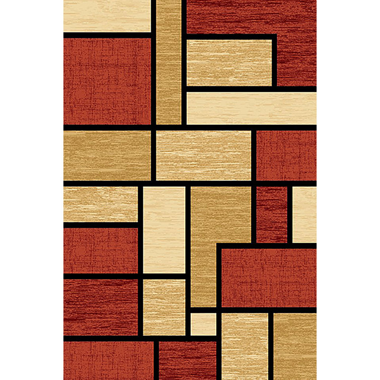 Mccampbell Performance Abstract Indoor Rug