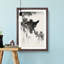 Rooks upon a Cypress Tree by Numata Kashu - Picture Frame Painting Print-55762855-55762856