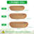 3Pcs Trough Coco Liners For Planters Coconut Coir Planter Liner Replacement for Window Box Hanging Trough Basket For Garden Fence Flower Vegetable-66216869