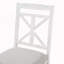 Table ronde extensible et 4 chaises rembourrées