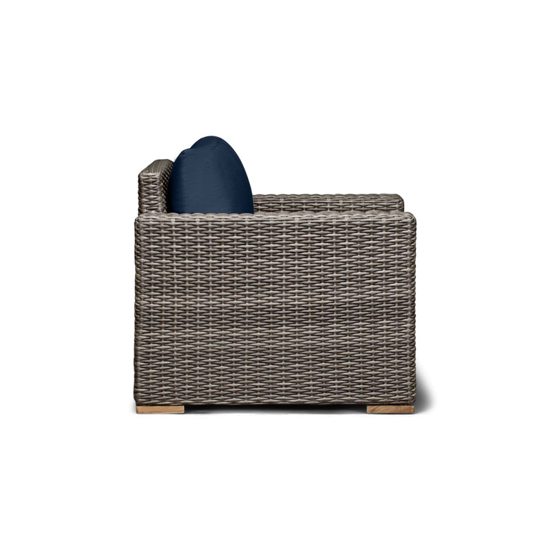 Dune Outdoor Lounge Chair, Spectrum Indigo Sunbrella®