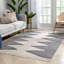Loop-De-Loop Geometric Synthetic Area Rug-45293416