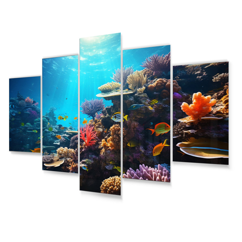 Coastal Nautical & Beach Wall Decor on Metal