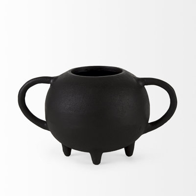 Bol d'inspiration italienne en métal noir mat