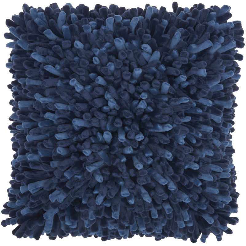  Housse de coussin carré et insert, Bleu marine