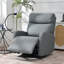 Fauteuil inclinable berçant électrique pivotant à 270 °, fauteuil inclinable électrique avec ports USB, fauteuil oscillant électrique, fauteuil inclinable berçant