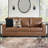 Miller 85 Inch Leather Sofa Sleeper