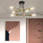 Plafonnier semi-encastré 6 lumières 12,8 po Rensselear