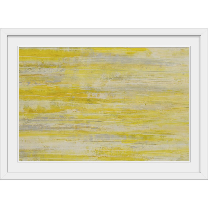 Highland Breeze by Erin Ashley - Print, White Framed, 30" H x 44" W x 1" D