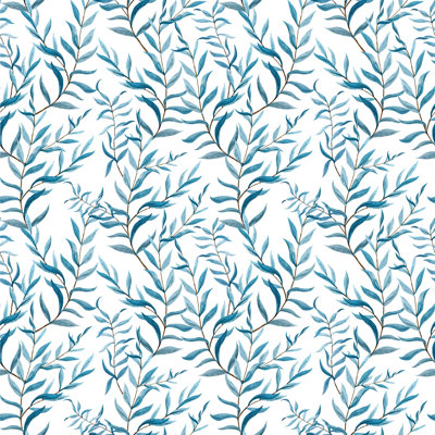 Rouleau de papier peint à motif d'aquarelle amovible L 6,25 pi x l 75 po Aayanna