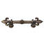 Charlemagne 4 inches c.c. pull with large Fleur De Lysin Satin-1165544011-1165544009
