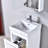 Artemis 20.375'' Single Bathroom Vanity with Ceramic Top-24551251