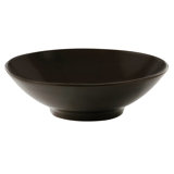 G.E.T. High-Strength Porcelain Salad Bowl, 12 Ounce, Brown (Set of 12)