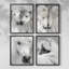 Arrangement vertical I, reproduction encadrée - ensemble de 4-425527570-425527581