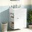 Meuble-lavabo 20 po avec lavabo en céramique et porte-papier essuie-tout-1046200015