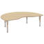 Table d'activité 48 "x 72" avec moulures en T et pieds réglables-99078003-122266767
