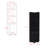Freestanding Cabinet Kairatu , Bathroom, Black