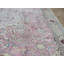 Tapis décoratif en laine noué à la main de conception unique 7 pi 5 po x 12 pi 5 po Ezri noué à la main rose
