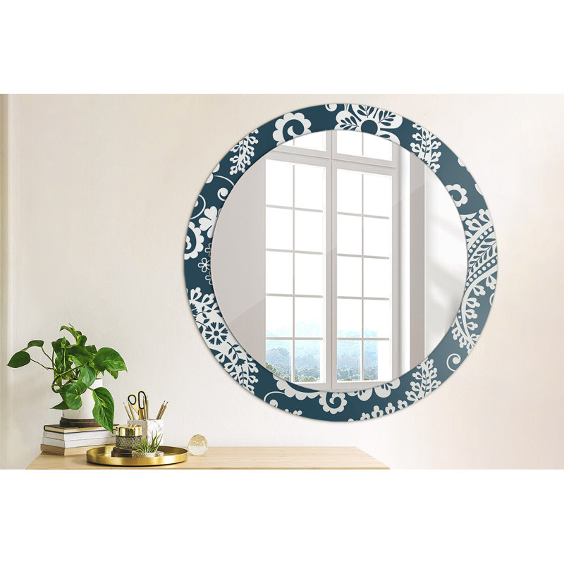 Huldar Glass Flat Wall Mirror