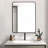 Metal Framed Rectangular Bathrrom Mirror For Wall-637326339