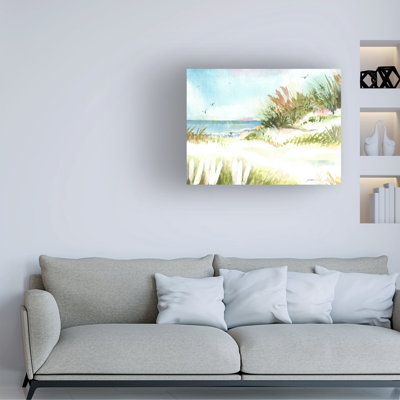 Bolog Sheila Golden Beach Day Canvas Art