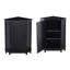 Armoire de salle de bain d'angle avec tablette réglable-2009855633