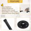 25.4cm Wall Mounted Clothes Rack-1233498486