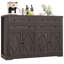 Buffet de 55,1 po avec 4 tiroirs, bureau épais-269190514
