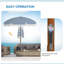 Poids de comptoir de parasol inclus