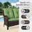 Anahit Outdoor Wicker Loveseat with Cushions-348002954
