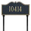 Hillsboro 1-Line Lawn Address Sign-1356713426-1356713433