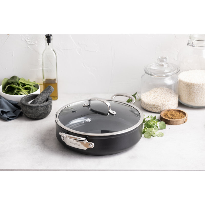 GreenPan Barcelona Pro PFAS Free Non Stick Deep Saute Pan 30cm