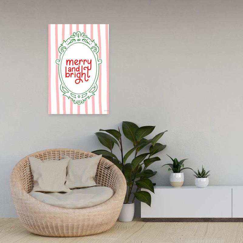 Whimsy Merry And Bright by Rachel Nieman - Wrapped Canvas Print, 60.96cm H x 40.64cm W