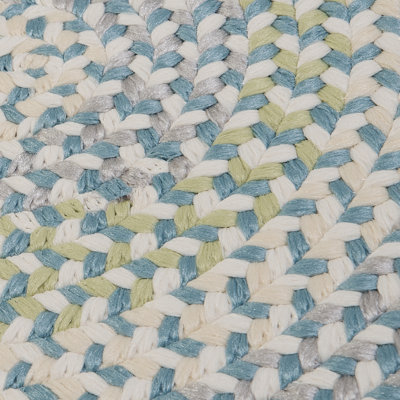 Tapis bleu / vert Carousel
