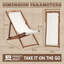 Chaise de plage pliante Rebecca, chaise longue d'extérieur portable avec dossier inclinable et structure légère pour la plage, le camping, le patio et les voyages-2074403330