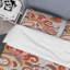 Cachemire floral multicolore - ensemble de housse de couette abstrait - microfibre de polyester-1111075678