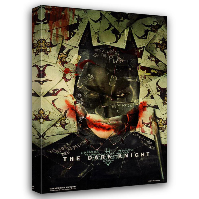 The Dark Knight, 48" H x 32" W