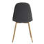 Rupert 48cm H Polyester Blend Upholstered Metal Side Chair-37088721